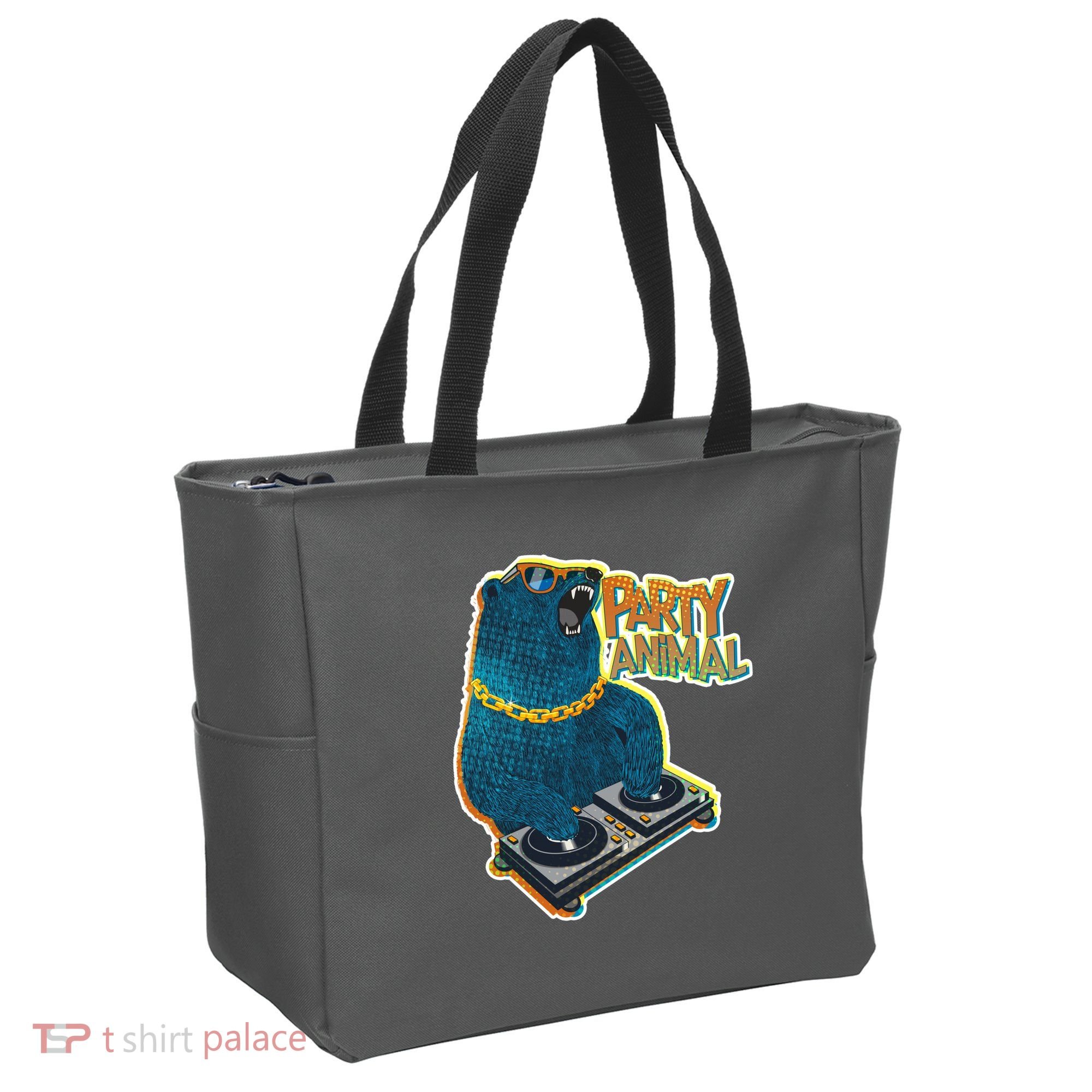 Party Animal - DJ Bear Tote Bag