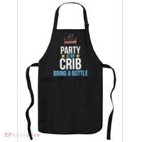 Party At My Crib Bring A Bottle Apron thumb 0
