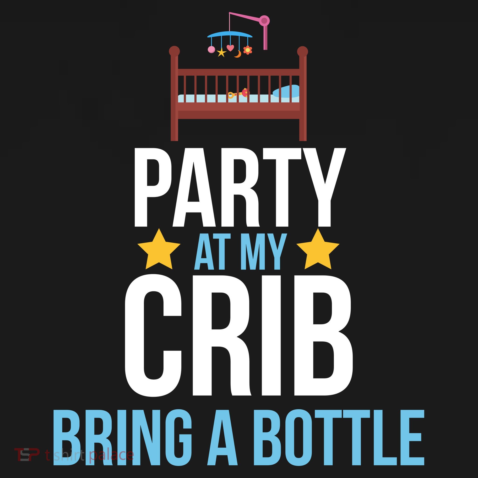 Party At My Crib Bring A Bottle Visor