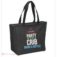 Party At My Crib Bring A Bottle Tote Bag thumb 2