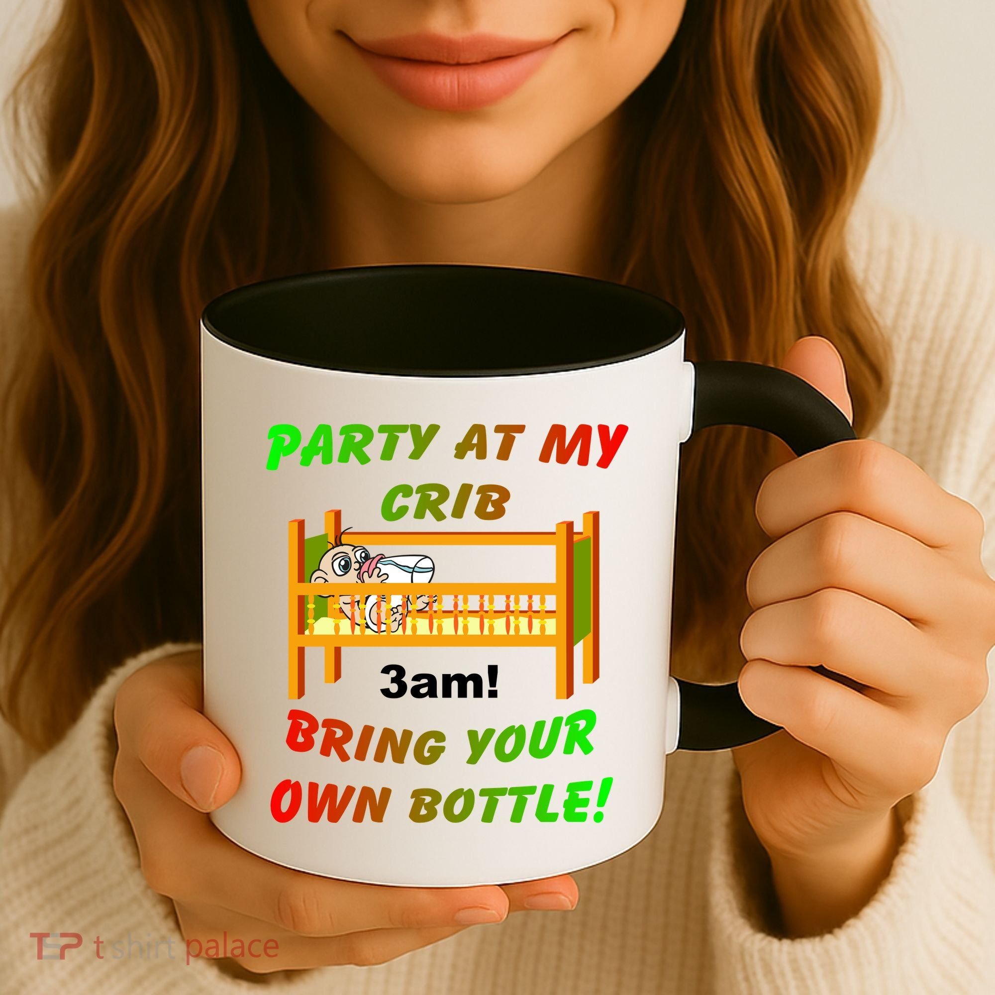 Party At My Crib Bring Your Own Bottle Coffee Mug