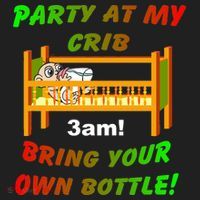 Party At My Crib Bring Your Own Bottle Beanie thumb 2
