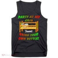 Party At My Crib Bring Your Own Bottle Tank Top thumb 0