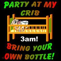 Party At My Crib Bring Your Own Bottle Visor thumb 3