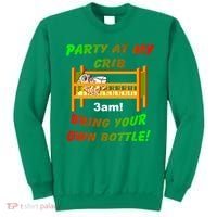 Party At My Crib Bring Your Own Bottle Sweatshirt thumb 0