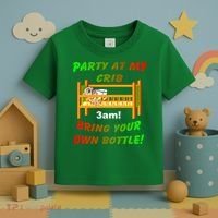 Party At My Crib Bring Your Own Bottle Toddler T-Shirt thumb 3