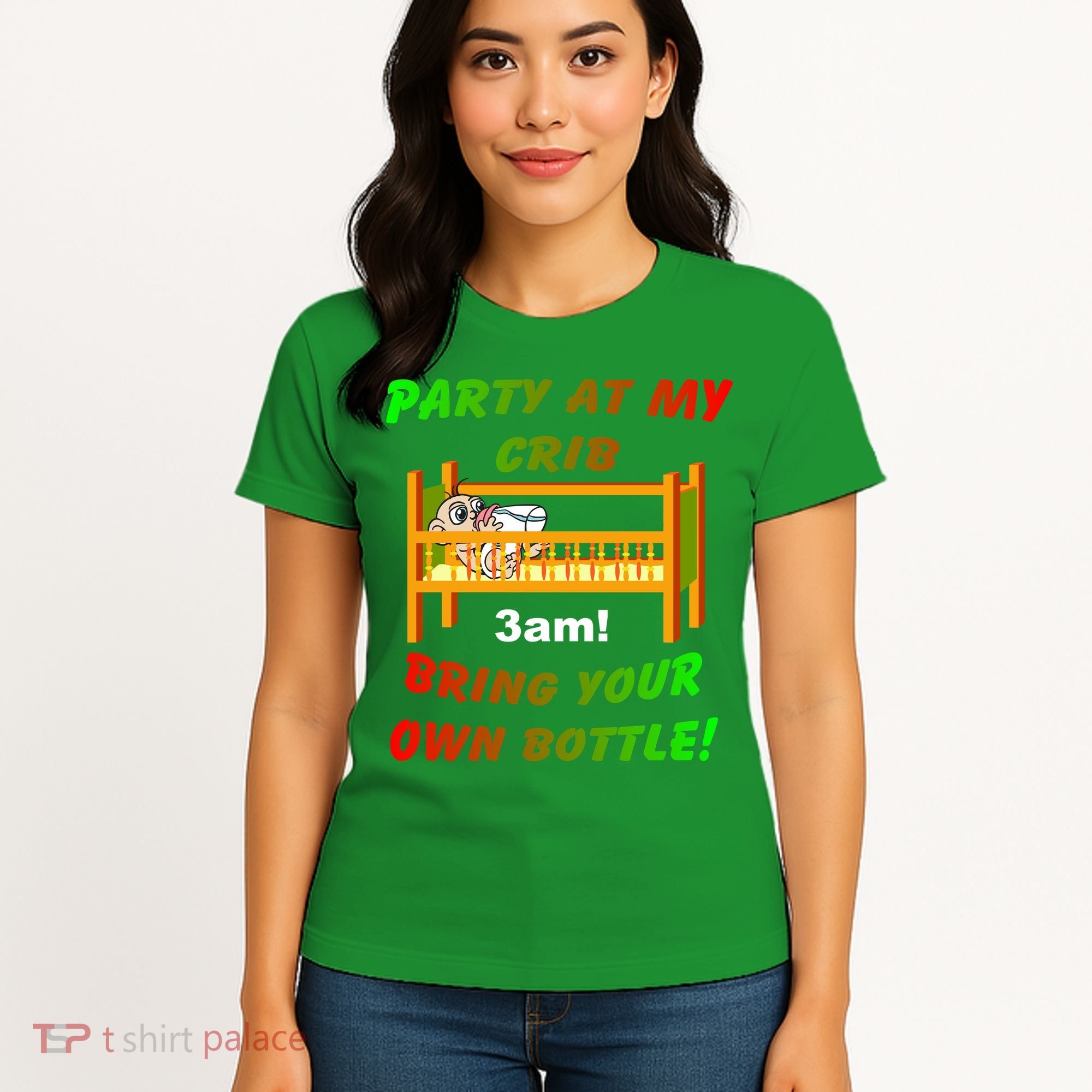 Party At My Crib Bring Your Own Bottle Women's T-Shirt
