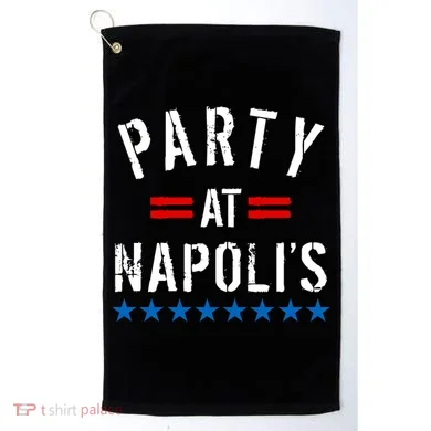 Party at Napoli's Golf Towel