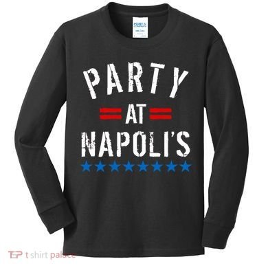 Party at Napoli's Kids Long Sleeve Shirt