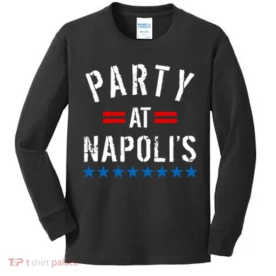 Party at Napoli's Kids Long Sleeve Shirt