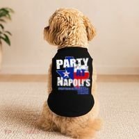 Party at Napoli's Everything Is Bigger In Texas Doggie Tank thumb 2