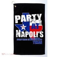 Party at Napoli's Everything Is Bigger In Texas Golf Towel thumb 0