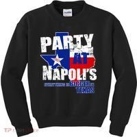 Party at Napoli's Everything Is Bigger In Texas Kids Sweatshirt thumb 0