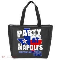 Party at Napoli's Everything Is Bigger In Texas Tote Bag thumb 0
