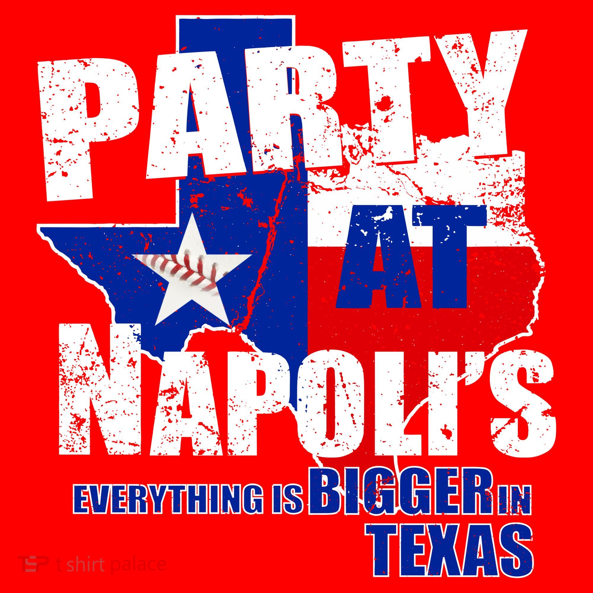 Party at Napoli's Everything Is Bigger In Texas Santa Hat