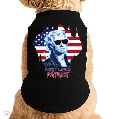 Party Like A Patriot Doggie Tank