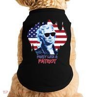 Party Like A Patriot Doggie Tank thumb 0
