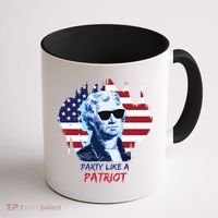 Party Like A Patriot Coffee Mug thumb 1