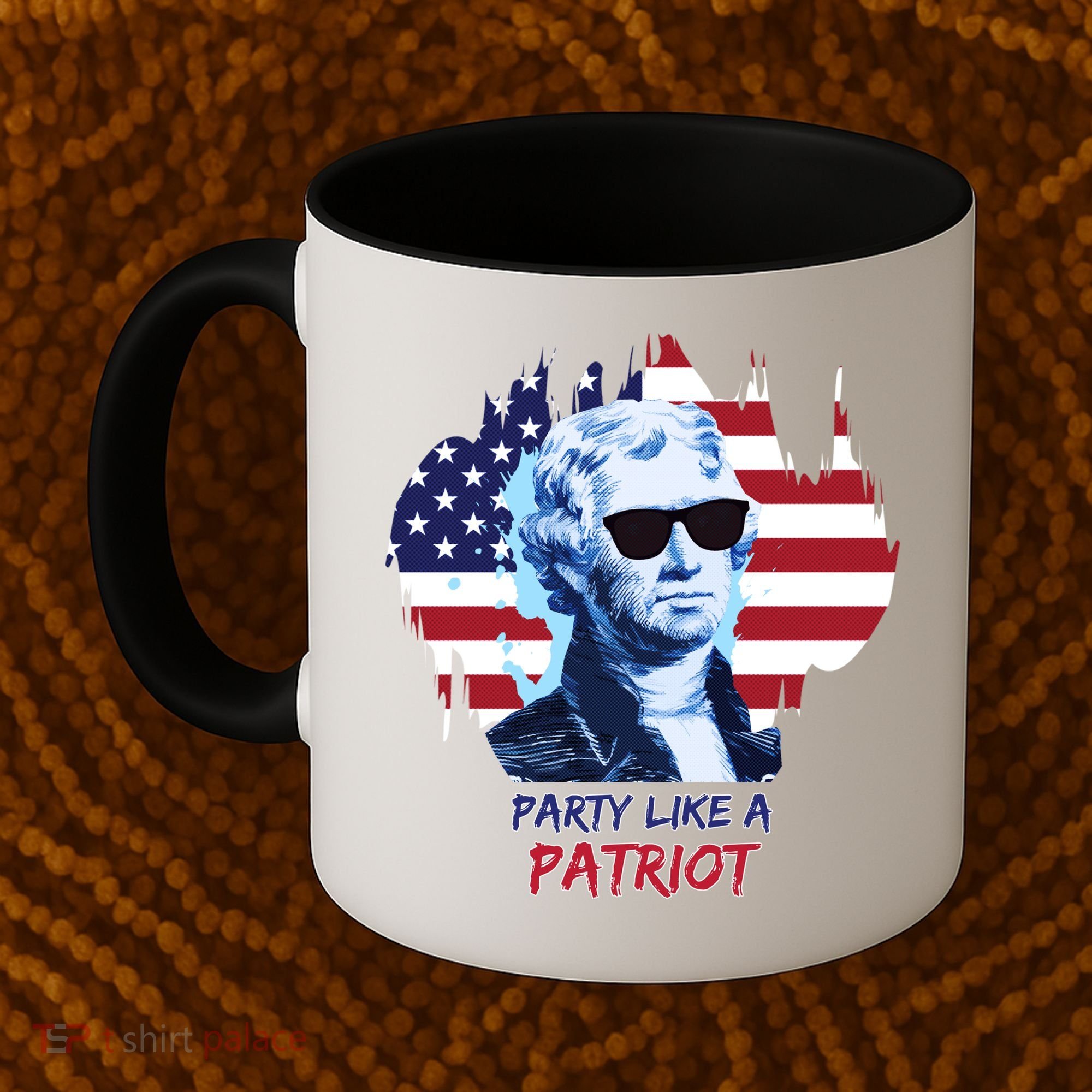 Party Like A Patriot Coffee Mug
