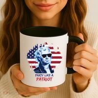 Party Like A Patriot Coffee Mug thumb 3