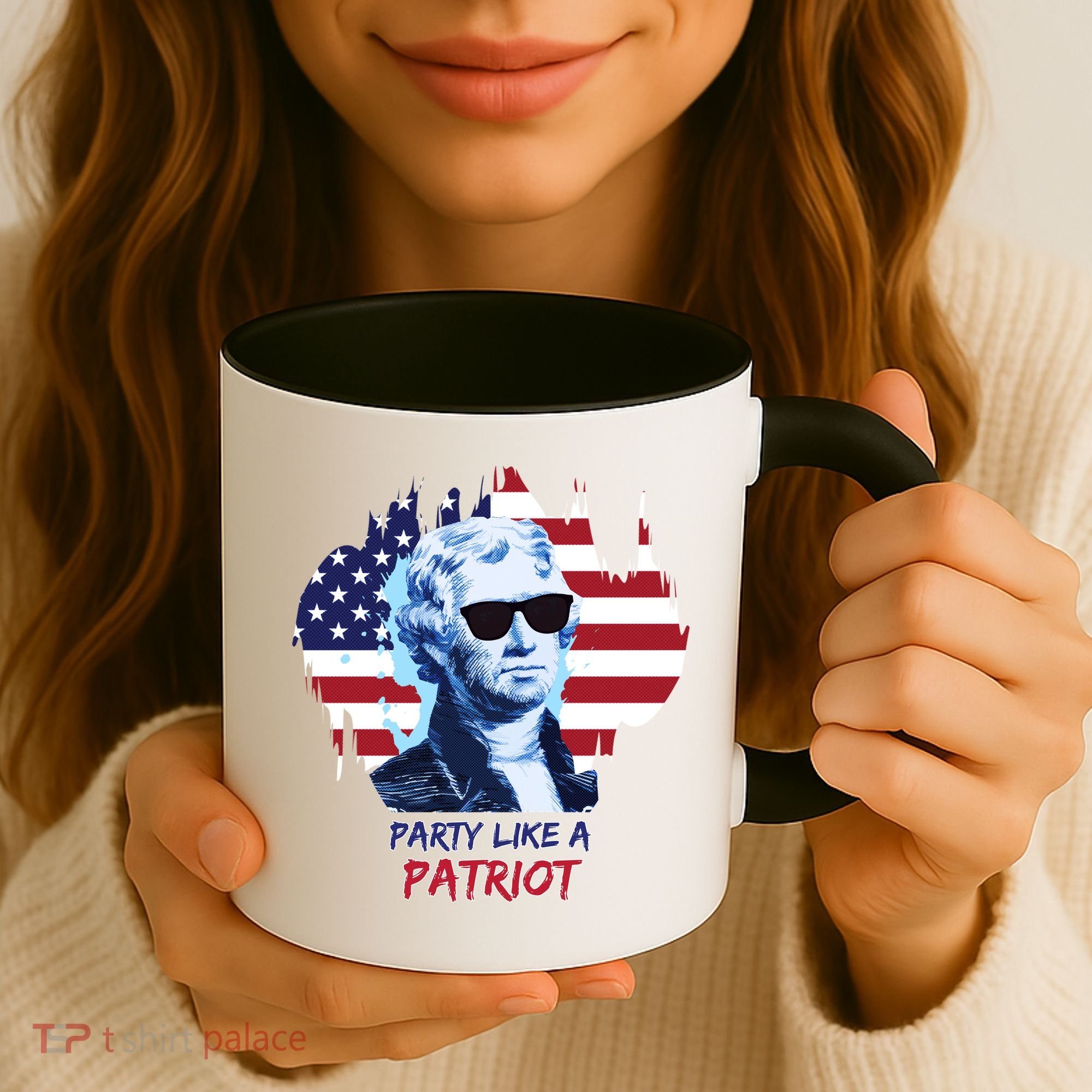 Party Like A Patriot Coffee Mug