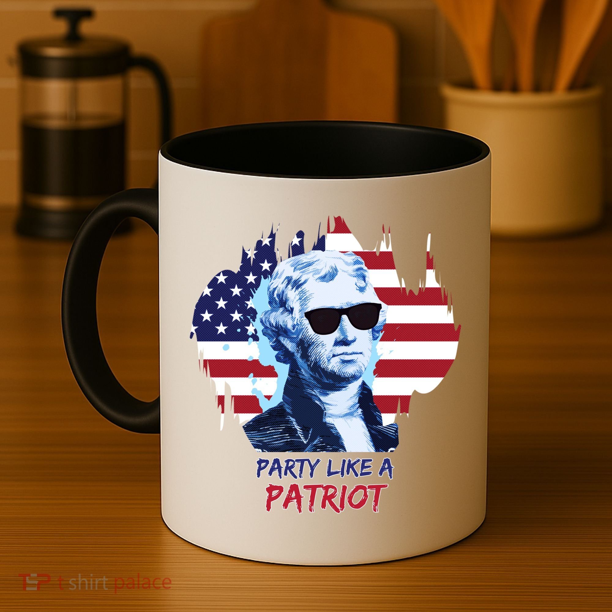 Party Like A Patriot Coffee Mug