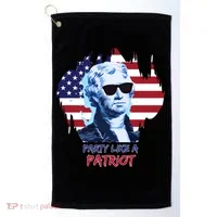 Party Like A Patriot Golf Towel thumb 0