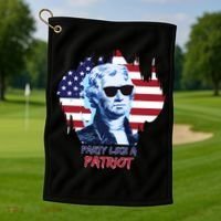 Party Like A Patriot Golf Towel thumb 1