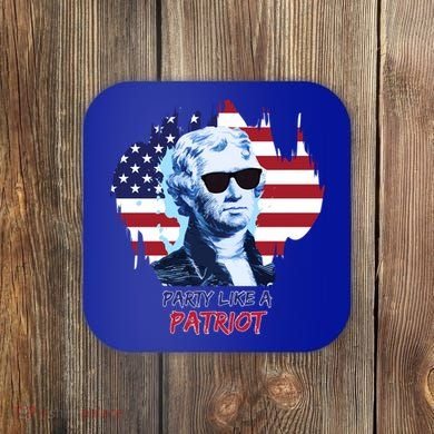 Party Like A Patriot Coaster