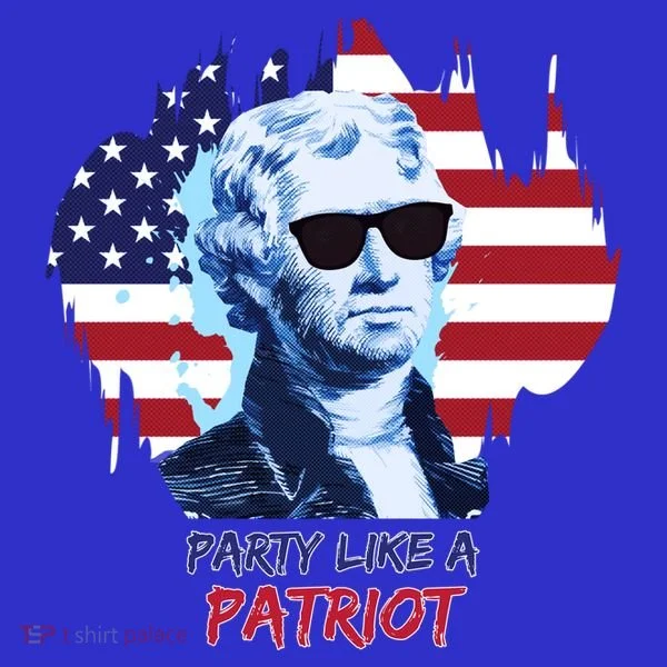 Party Like A Patriot Kids T-Shirt