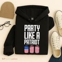 Party Like A Patriot USA Hoodie thumb 4