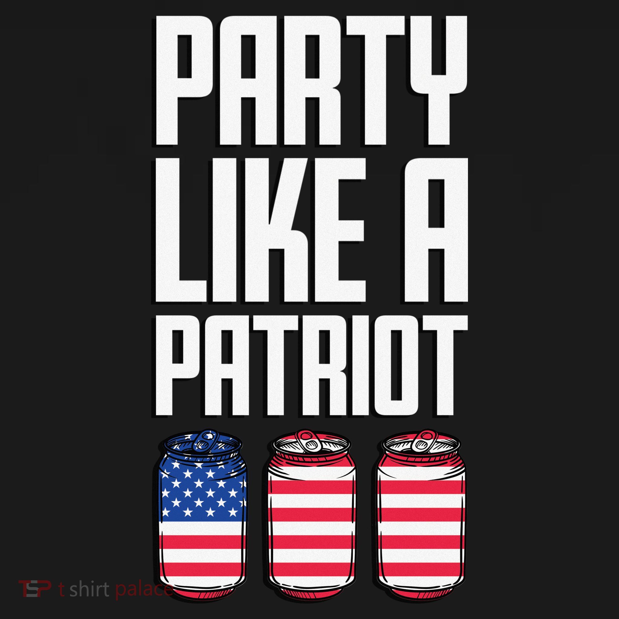 Party Like A Patriot USA Backpack