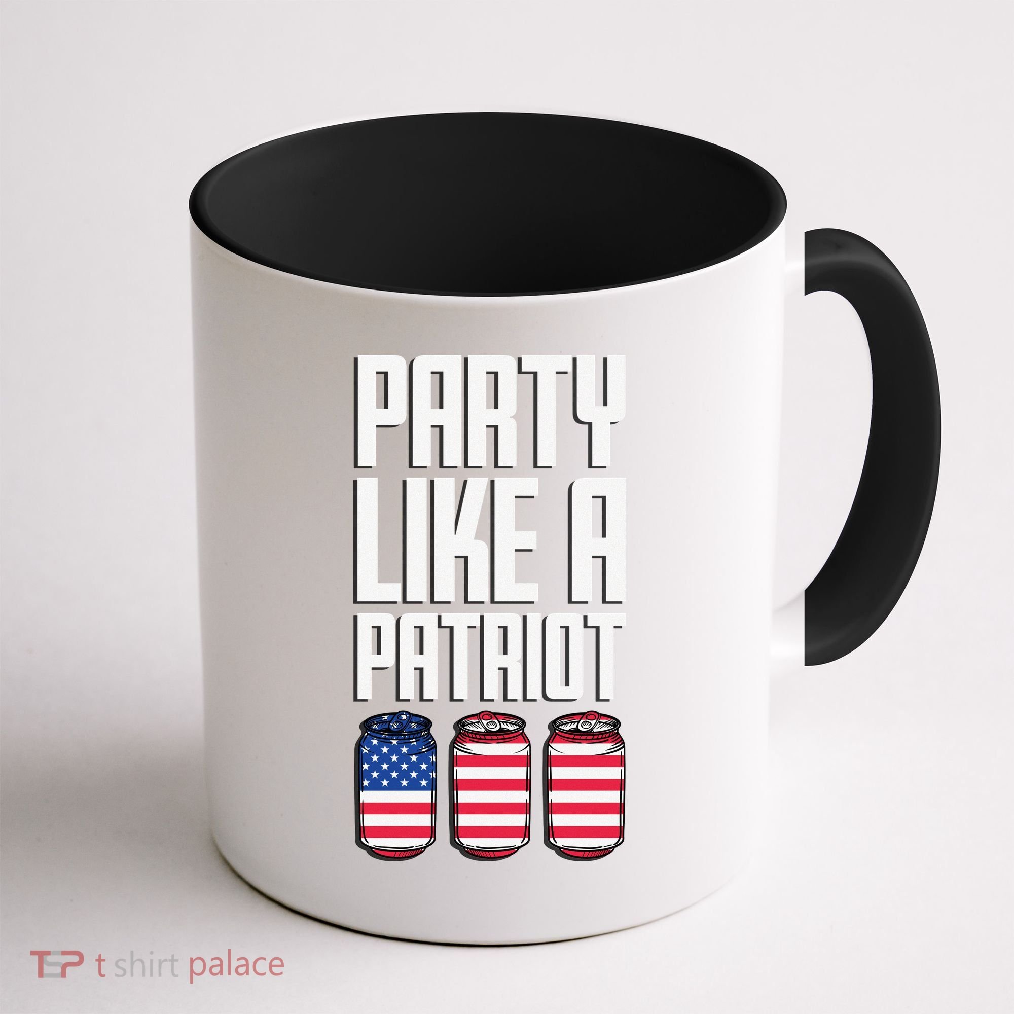 Party Like A Patriot USA Coffee Mug