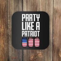 Party Like A Patriot USA Coaster thumb 0