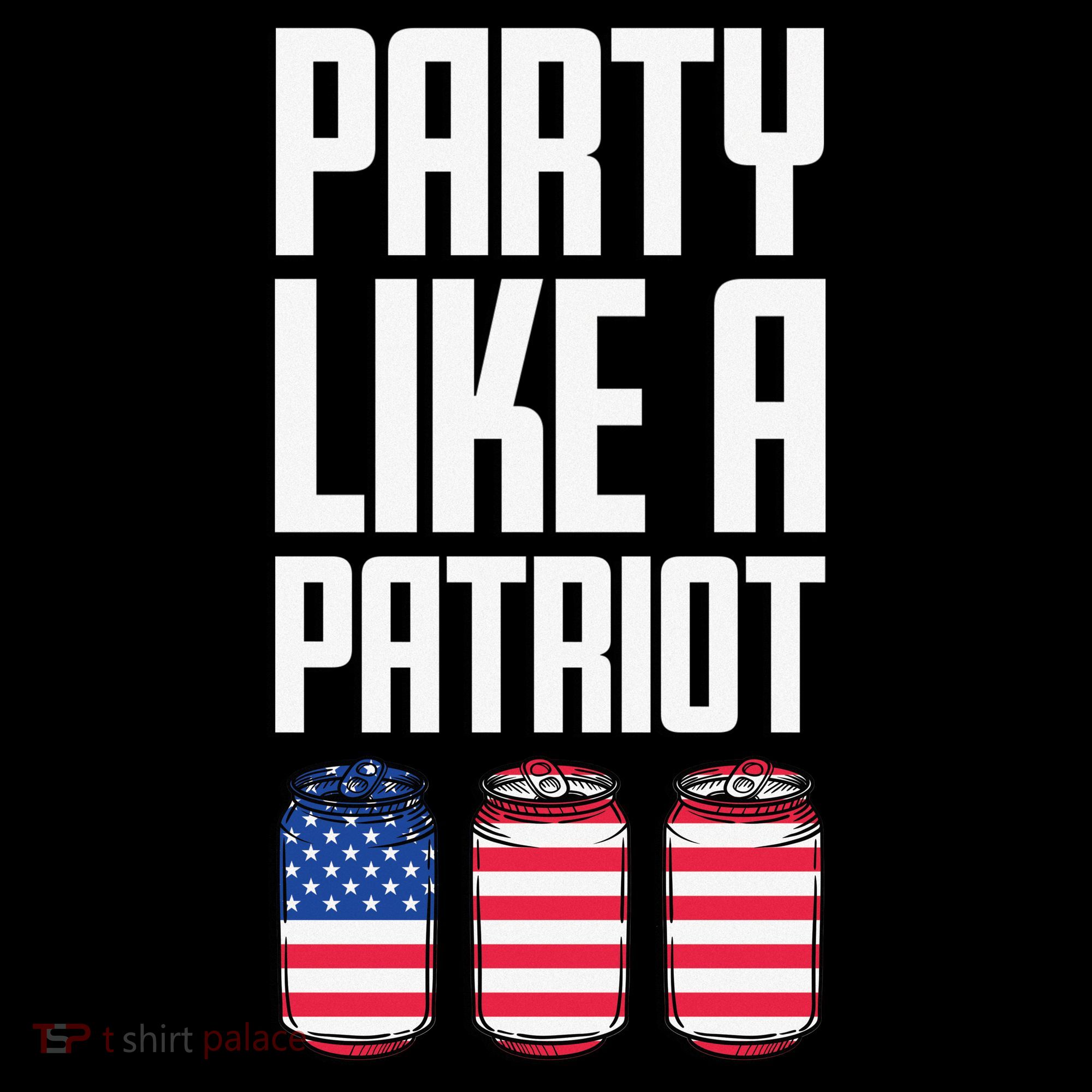 Party Like A Patriot USA Women's Hoodie