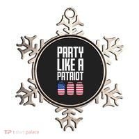 Party Like A Patriot USA Ornament thumb 0
