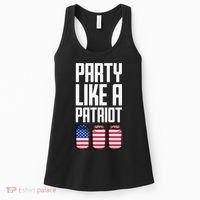 Party Like A Patriot USA Women's Tank Top thumb 0
