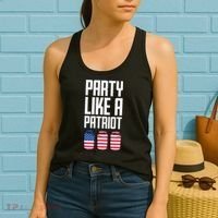 Party Like A Patriot USA Women's Tank Top thumb 2