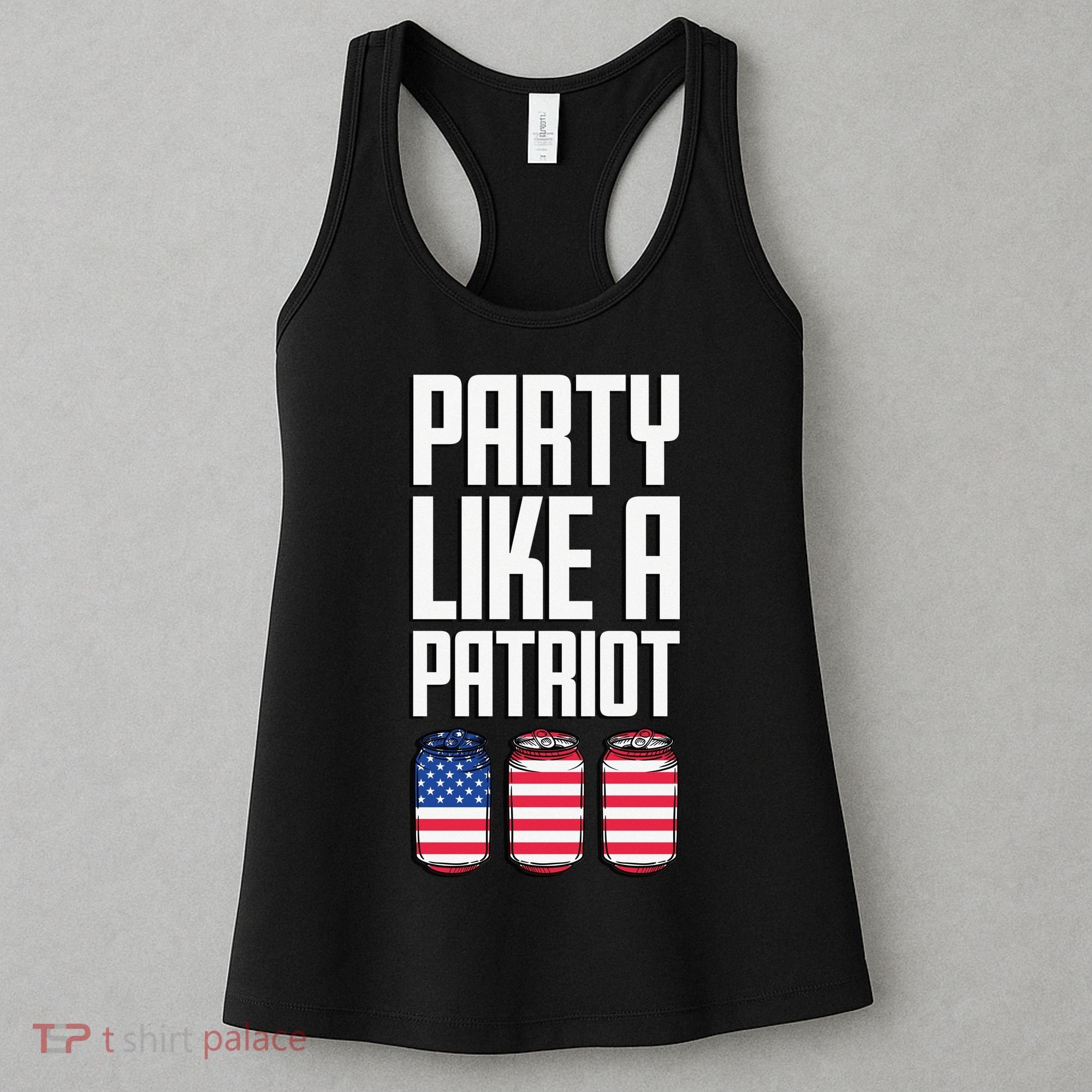 Party Like A Patriot USA Women's Tank Top