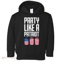 Party Like A Patriot USA Toddler Hoodie thumb 0
