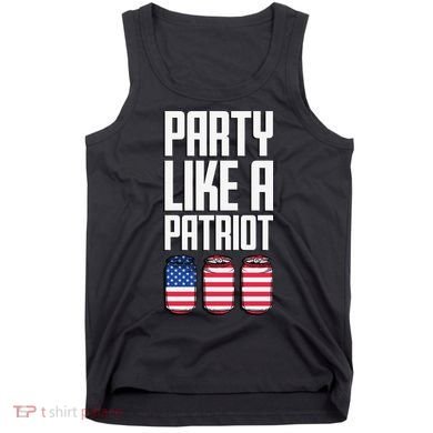Party Like A Patriot USA Tank Top