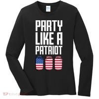 Party Like A Patriot USA Women's Long Sleeve Shirt thumb 0