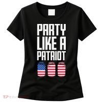 Party Like A Patriot USA Women's T-Shirt thumb 0