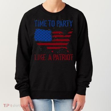Party Like A Patriot USA Pride Women's Sweatshirt