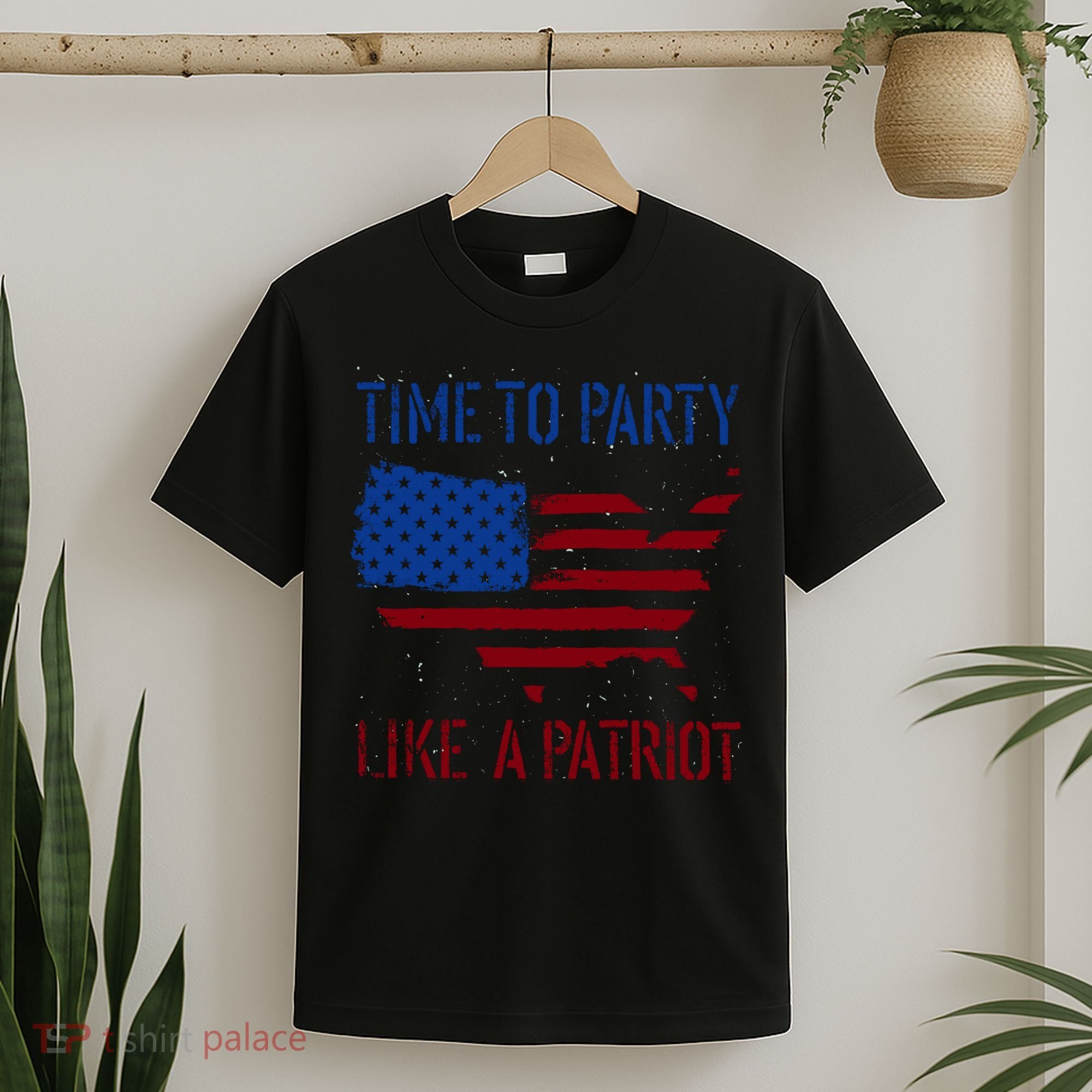 Party Like A Patriot USA Pride T-Shirt
