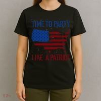 Party Like A Patriot USA Pride T-Shirt thumb 4