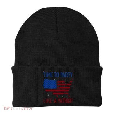 Party Like A Patriot USA Pride Beanie