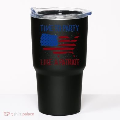 Party Like A Patriot USA Pride Tumbler