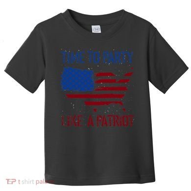 Party Like A Patriot USA Pride Toddler T-Shirt