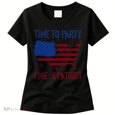 Party Like A Patriot USA Pride Women's T-Shirt